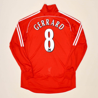 Liverpool 2006 - 2007 Home Shirt #8 Gerrard (Very good) M