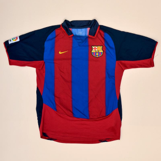 Barcelona 2003 - 2004 Home Shirt (Very good) M