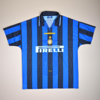 Inter Milan 1996 - 1997 Home Shirt (Very good) XXL