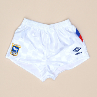 Ipswich 1989 - 1991 Away Shorts (Very good) YM/YL