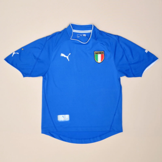 Italy 2003 - 2004 Home Shirt (Good) S
