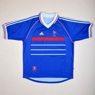 France 1998 - 2000 Home Shirt (Very good) L