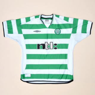 Celtic 2001 - 2003 Home Shirt (Good) L
