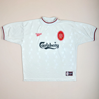 Liverpool 1996 - 1997 Away Shirt (Very good) L