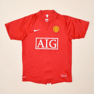 Manchester United 2007 - 2009 Home Shirt (Very good) S