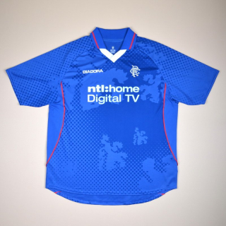Rangers 2002 - 2003 Home Shirt (Good) M