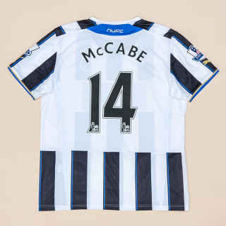 Newcastle 2013 - 2014 Home Shirt #14 McCabe (Very good) M