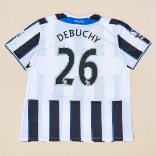 Newcastle 2013 - 2014 Home Shirt #26 Debuchy (Excellent) XL
