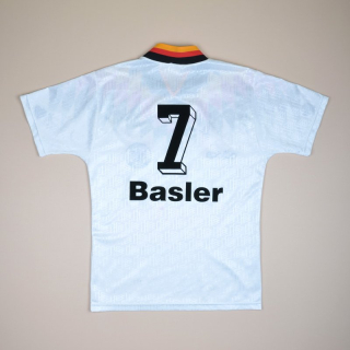 Germany 1994 - 1996 Home Shirt #7 Basler (Very good) S