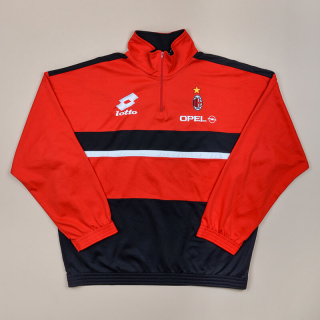 AC Milan 1995 - 1996 1/2 Zip Jacket (Very good) L