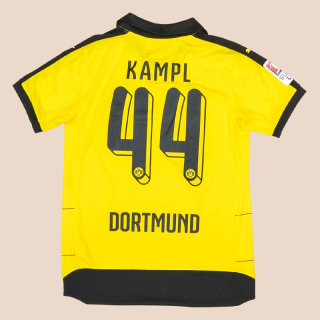 Borussia Dortmund 2015 - 2016 Home Shirt #44 Kampl (Good) S
