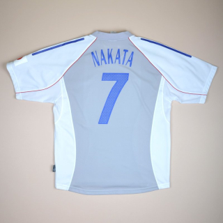 Japan  2002 - 2004 Away Shirt #7 Nakata (Very good) XL