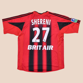 Giungamp 2004 - 2005 Match Issue Home Shirt #27 Shereni (Very good) XL