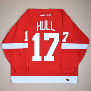 Detroit Red Wings NHL Hockey Shirt #17 Hull (Very good) XXL