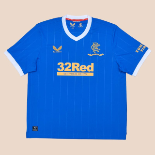 Rangers 2021 - 2022 Home Shirt (Very good) XXXXL