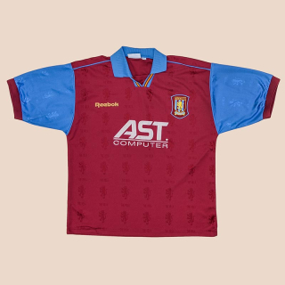 Aston Villa 1995 - 1997 Home Shirt (Very good) L
