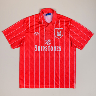 Nottingham Forest 1992 - 1994 Home Shirt (Very good) L