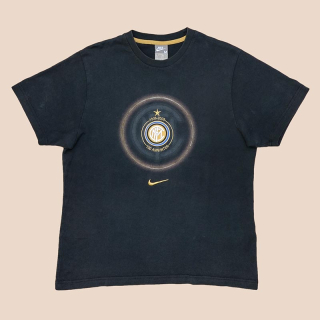 Inter Milan 2007 - 2008 Anniversary Cotton Shirt (Very good) M