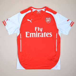 Arsenal 2014 - 2015 Home Shirt (Very good) XL