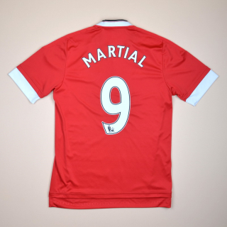 Manchester United 2015 - 2016 Home Shirt #9 Martial (Excellent) XXL