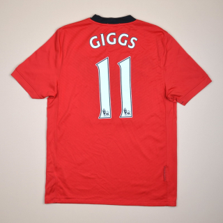 Manchester United 2009 - 2010 Home Shirt #11 Giggs (Very good) M