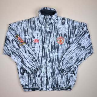 Manchester United 1992 - 1993 Training Jacket (Excellent) XL
