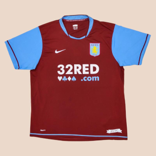 Aston Villa 2007 - 2008 Home Shirt (Very good) L