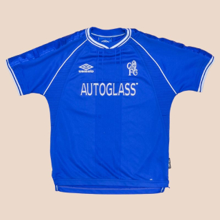 Chelsea 1999 - 2001 Home Shirt (Excellent) YXL