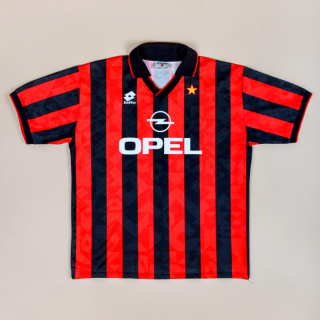 AC Milan 1994 - 1995 Home Shirt (Very good) XXL