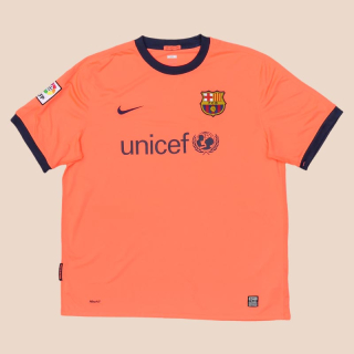 Barcelona 2009 - 2010 Away Shirt (Excellent) XL