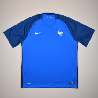 France 2016 - 2017 Home Shirt (Excellent) M