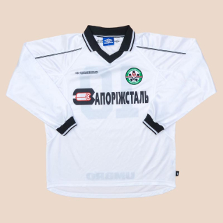 Metalurg Zaporizhya 2001 - 2002 Match Worn Away Shirt #10 (Very good) L