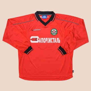 Metalurg Zaporizhya 2000 - 2001 Match Worn Home Shirt #9 (Very good) XL