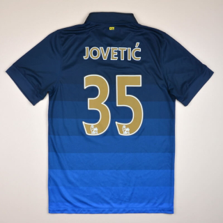 Manchester City 2014 - 2015 Away Shirt #35 Jovetic (Very good) S