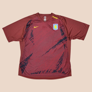 Aston Villa 2007 - 2008 Player Issue Training Shirt (Very good) XXL