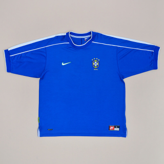 Brazil  1998 - 2000 Away Shirt (Very good) L