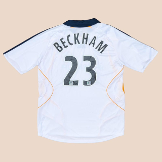 LA Galaxy  2007 - 2008 Home Shirt #23 Beckham (Very good) L