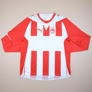 Olympiakos 2009 - 2010 Long sleeve Home Shirt (Excellent) XL