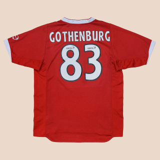 Aberdeen 2007 - 2008 Home Shirt #83 Gothenburg (Very good) M