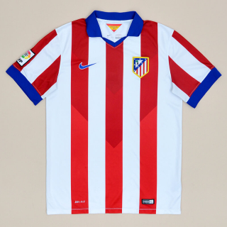 Atletico Madrid 2014 - 2015 Home Shirt (Excellent) M