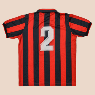 AC Milan 1990 - 1992 Home Shirt #2 (Very good) L