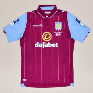 Aston Villa 2015 'Cup Final' Home Shirt (Very good) M