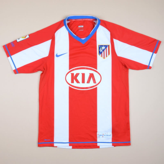 Atletico Madrid 2007 - 2008 Home Shirt (Very good) S
