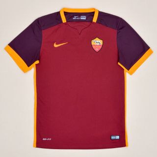 Roma 2015 - 2016 Home Shirt (Very good) S