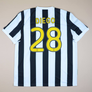 Juventus 2009 - 2010 Home Shirt #28 Diego (Very good) XL