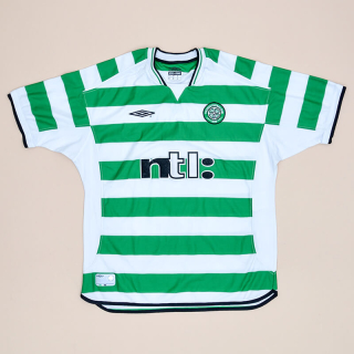 Celtic 2001 - 2003 Home Shirt (Very good) XL