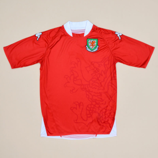 Wales 2007 - 2008 Home Shirt (Very good) XL