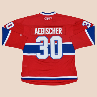 Montreal Canadiens NHL Hockey Shirt #30 Aebischer (Very good) XL