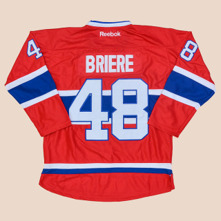 Montreal Canadiens NHL Hockey Shirt #48 Briere (Very good) XL (50)