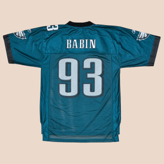 Philadelphia Eagles NFL American Football Shirt #93 Babin (Very good) M